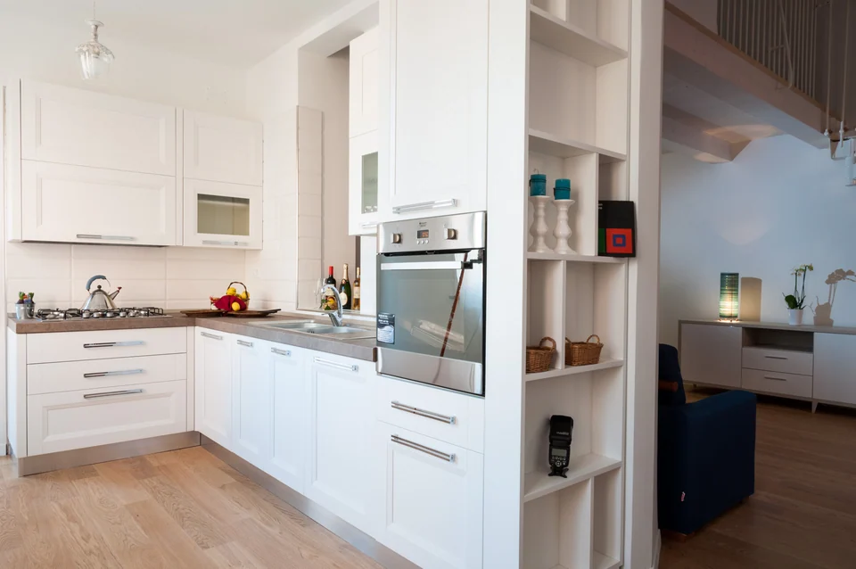 General view of the Milky Way kitchen